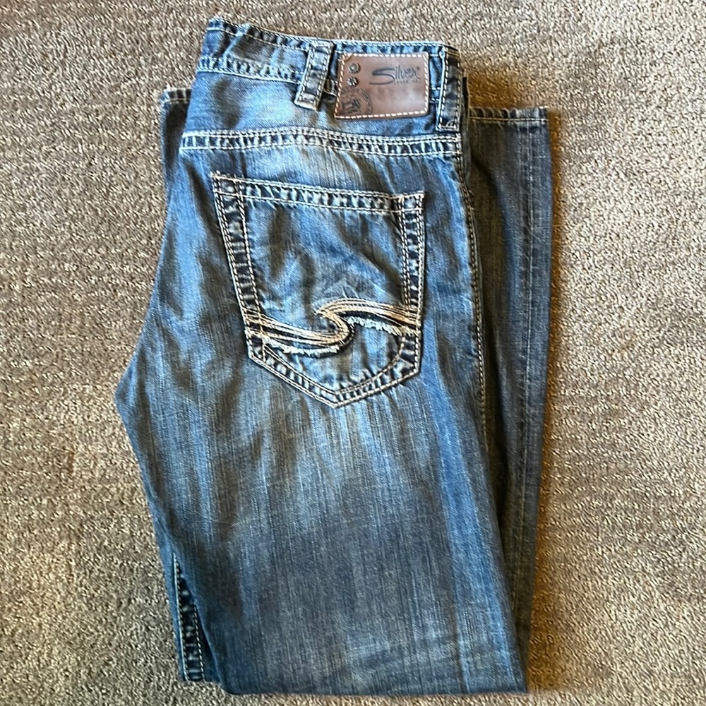 Men's Silver jeans ZAC - 34/32 - loose